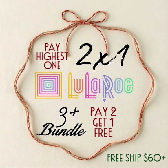 JR TWEEN NEW LulaRoe Soft Leggings One Size Juniors 8-16 Snowflakes Christmas - Picture 3 of 12